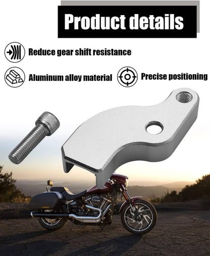 Solidspare Chrome Gear Shift Neutral Assist Bracket For Harley M8 Softail Touring Bagger