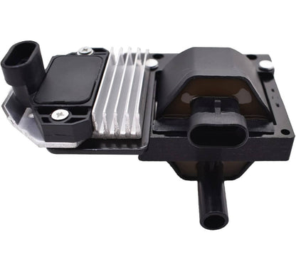 Solidspare NEW Ignition Coil & Module For 1995-2007 Chevrolet GMC 4.3L 5.7L DR49 D577 Black