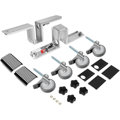 Solidspare Heavy Door Installation Hardware Tool Kit for 1-3/4" and 2-1/4" Doors Dual-Dolly