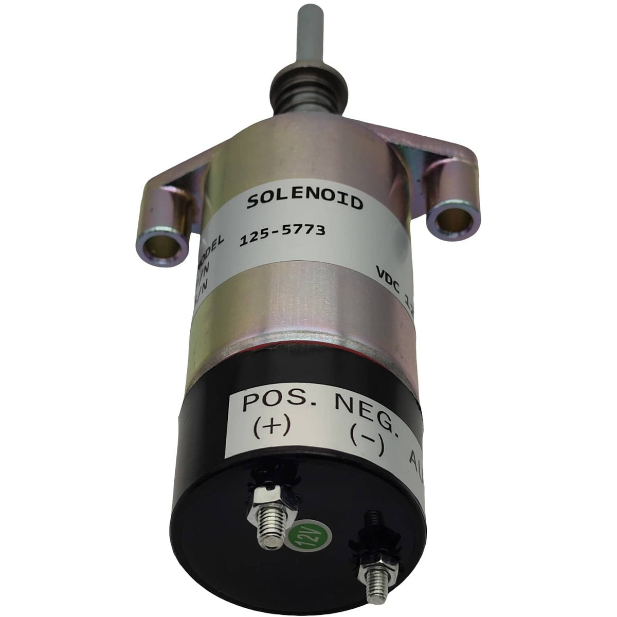 Solid Spare 12V 8C-9986 Fuel Solenoid 125-5773 for Caterpillar 3204 3304 3304B 3306 3306B