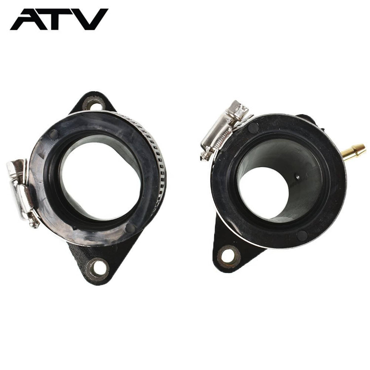 Solidspare For 2001-2005 Yamaha Raptor 660 660r 2x Intake Manifold Carburetor Boots L & R