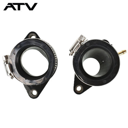 Solidspare For 2001-2005 Yamaha Raptor 660 660r 2x Intake Manifold Carburetor Boots L & R