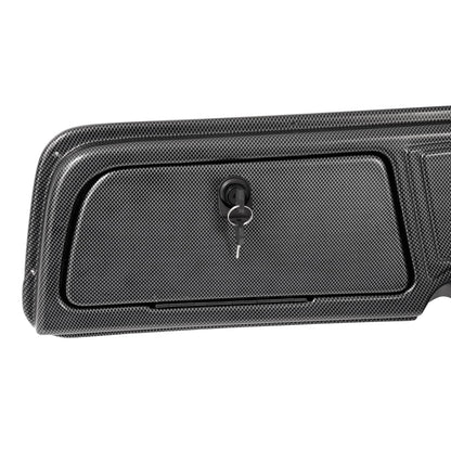 Solidspare For Yamaha G2 & G9 Models Golf Cart Dashboard Dash Cover Carbon Fiber Color