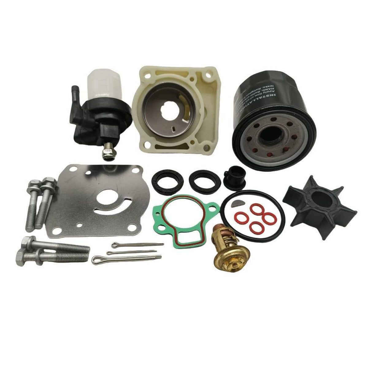 Solid Spare Maintenance Service Kit For Yamaha 4-Str 20/25HP F20A F25A F25D Outboard &Filter