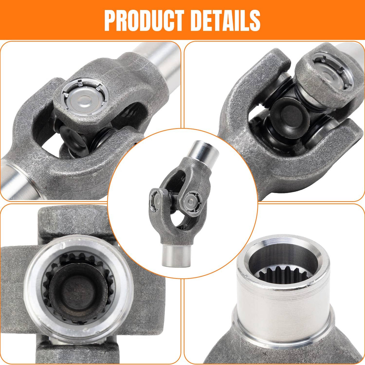 Solidspare Final Drive Shaft U-Joint Yoke Joint for Honda Rubicon Foreman 500 40210-HN7-010