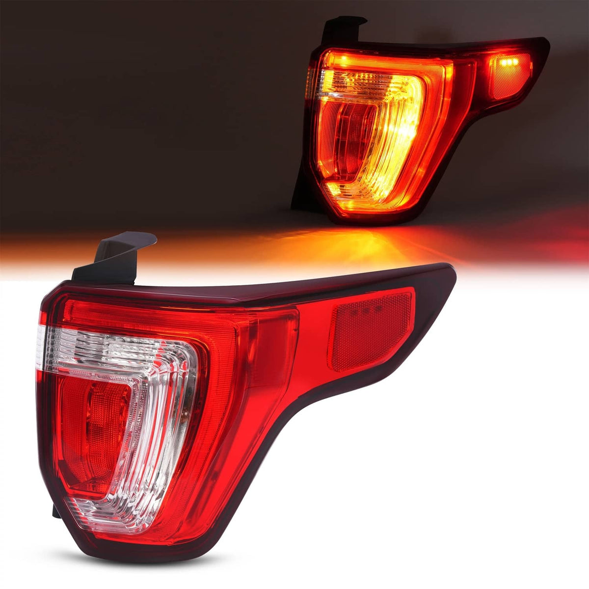 Solid Spare For Ford Explorer 2016 2017-2019 LED Tail Light Brake Lamp Passenger Right Side