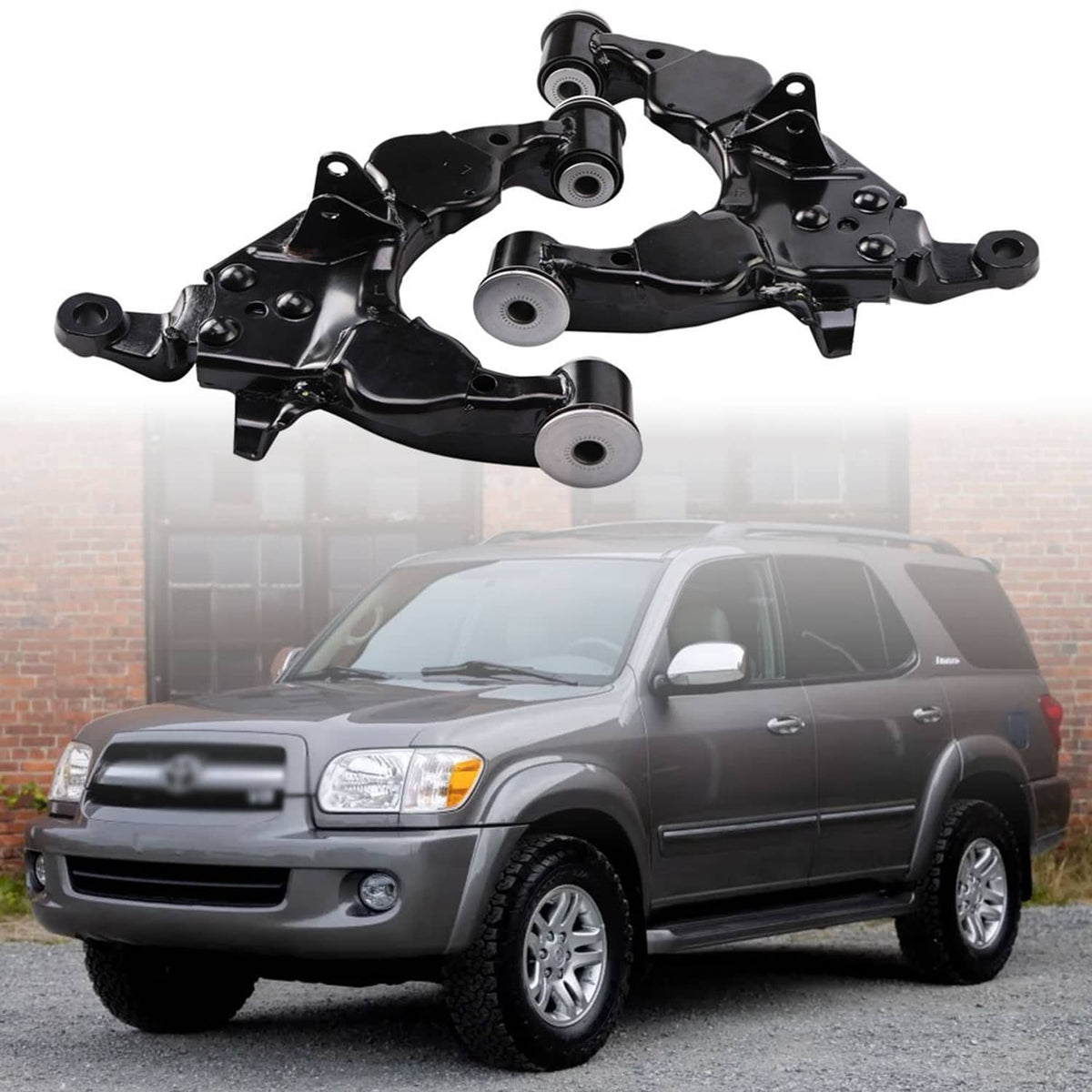 Solidspare Front Lower Suspension Control Arms For Toyota Tundra 2004-06 / Sequoia 2004-07