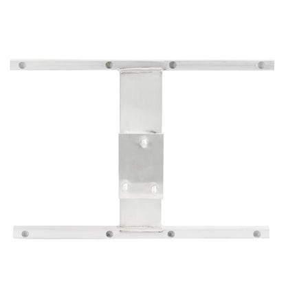 Solidspare Aluminum H-Mount Spare Tire Carrier 5-Lug Wheel, 16" Stud Spacing Trailer Mount