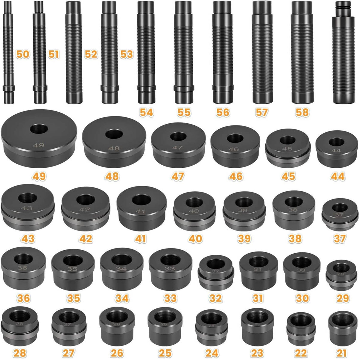 Solid Spare T-0220-39 Master Bushing Driver Kit Bushing Bearing Seal Installer Remover Tool