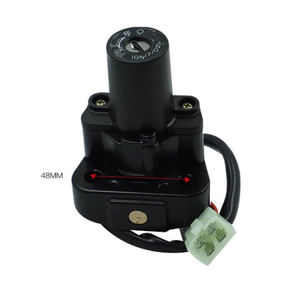 Solidspare Ignition Switch Gas Cap Seat Lock Key for Yamaha YZF1000 YZF600R XJR600 XJR400