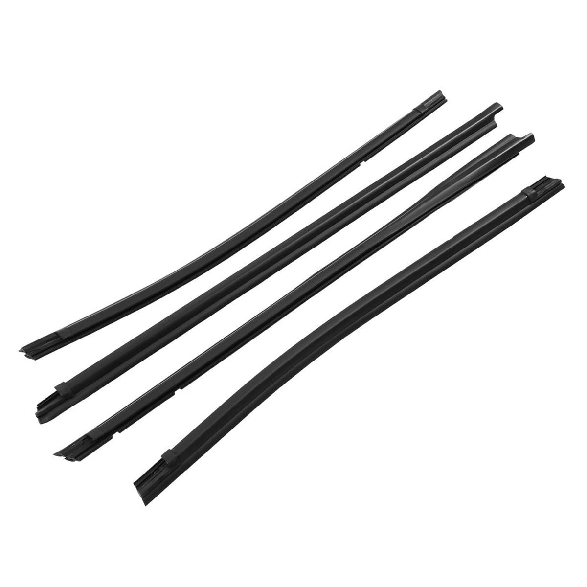 Solidspare 4Pcs Window Weatherstrip for Toyota Tacoma 2005-2015 Weatherstrip Trim Seal Belt