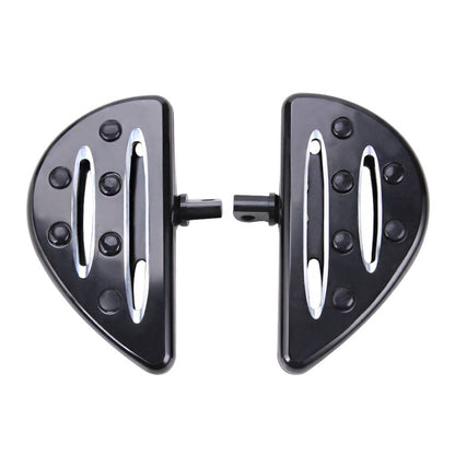 Solidspare Driver&Stretched Floorboards Foot Boards For Harley Touring Softail Slim FLS FLD
