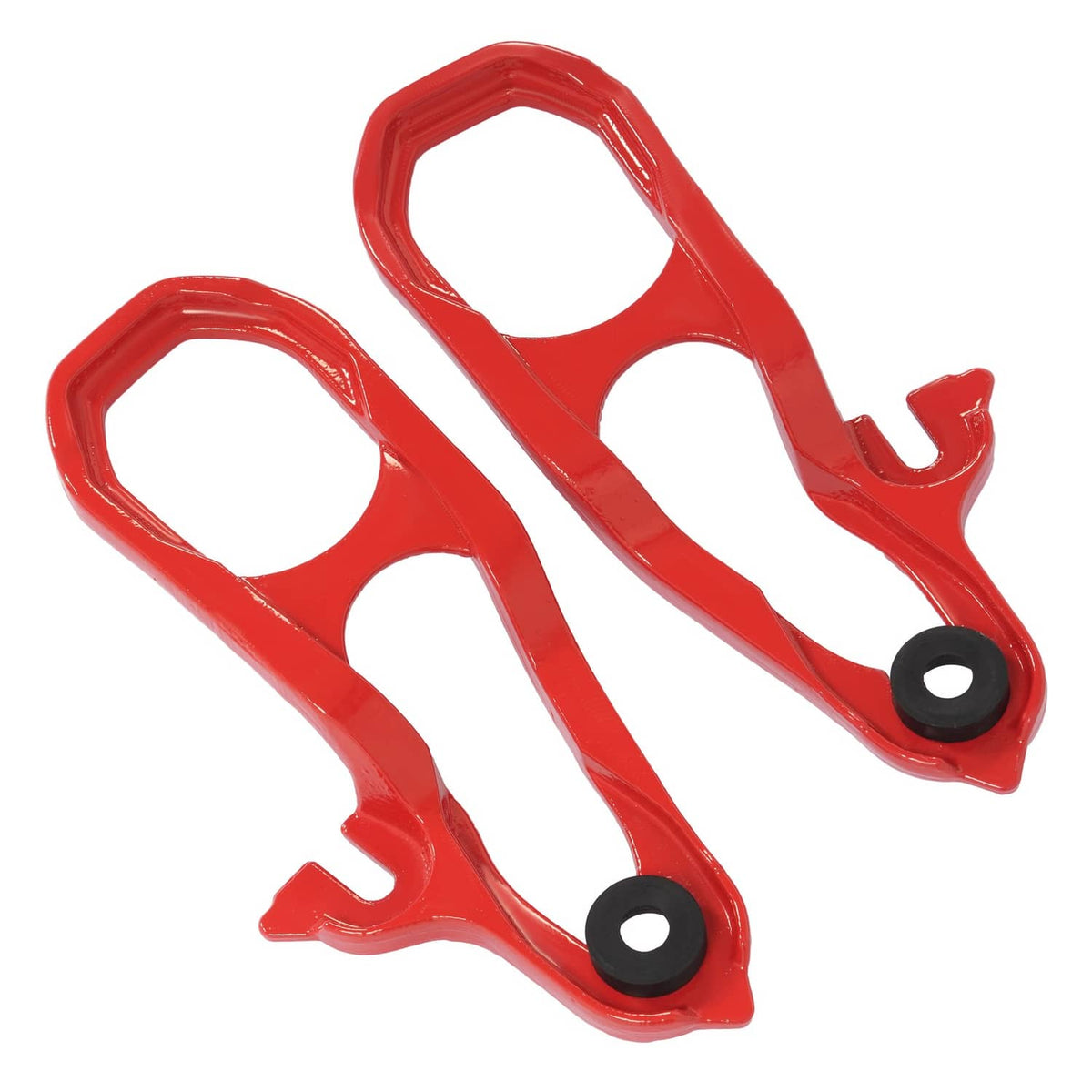 Solid Spare Front Heavy Duty Tow Hook Kits w/ Frame For Ram 1500 DT 2019-2024 Red Steel New