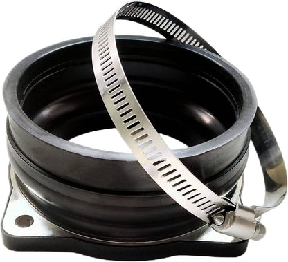 Solid Spare Fit For Mercury Verado Air Intake Isolator w/ Clamp 8M0113513 + 815504256