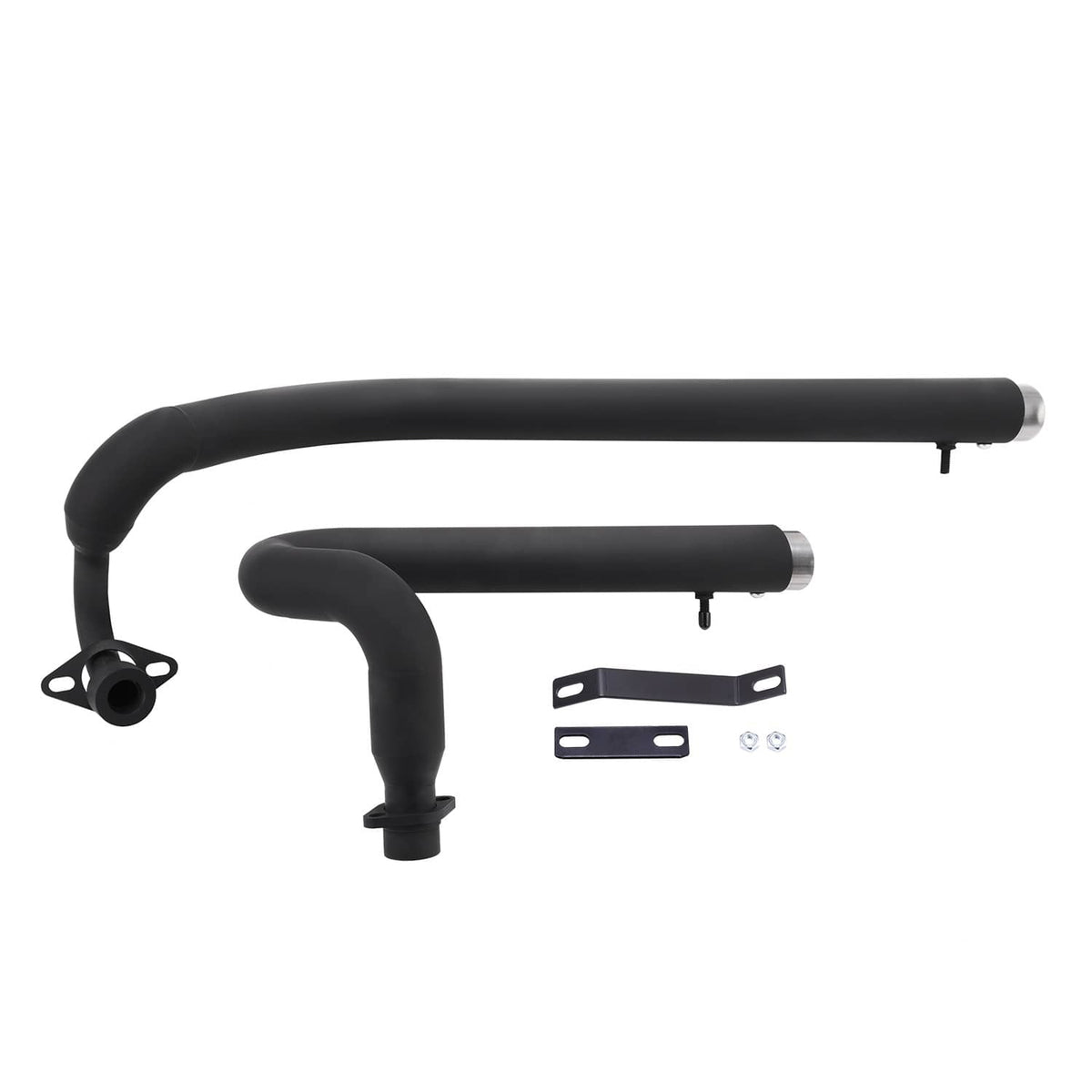Solidspare For Yamaha V star 650 XVS650 Dragstar 650 Shortshots Staggered Exhaust Pipes
