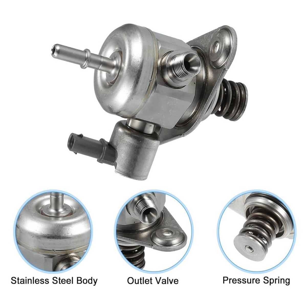 Solidspare High Pressure Fuel Pump For Mini Cooper 2012-2016 1.6L Turbocharged 13517630644