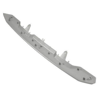 Solid Spare Front Upper Top Grille Hood Molding Trim Gray For 20-23 GMC Sierra 2500 3500 HD