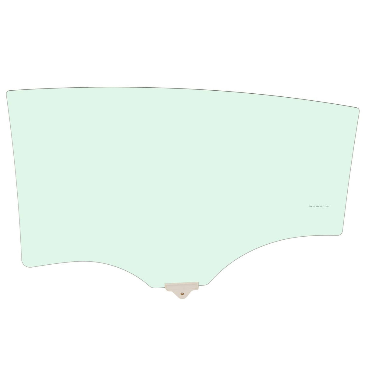 Solid Spare Rear Right Door Window Glass Passenger Side For 2014-2018 Kia Forte 4 Door Sedan