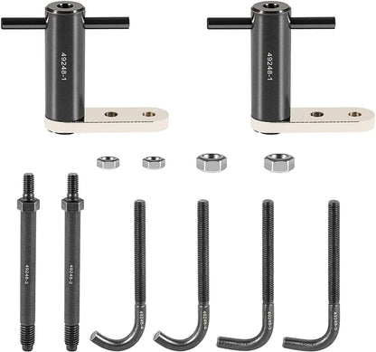 Solid Spare 6706 Injector Rail Assembly Remover & GM245 Fuel Injector Seals Tool Fits For GM