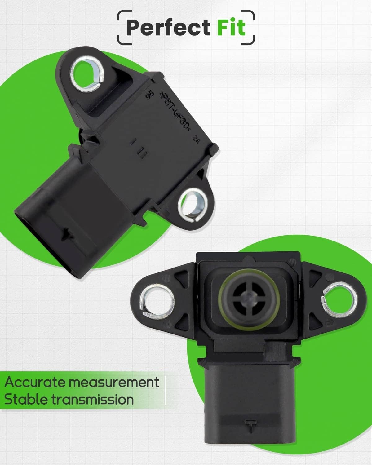 Solid Spare MAP Manifold Absolute Pressure Sensor 13627599042 For BMW X5 X6 640i 650i 750i