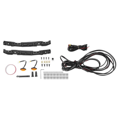 Solid Spare Plastic Set Of Fender Flares Black Kit Front Rear Fits Toyota Tundra 2014-2021