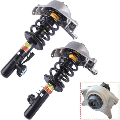 Solidspare 2Pcs Front Left Right Shock Struts Assembly w/Electric for 2009-2017 Audi Q5 SQ5