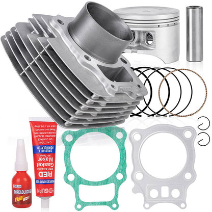 Solidspare For Honda ATV Rancher 350 TRX350TE 2x4 ES 2000-2006 Cylinder Piston Gasket Kit