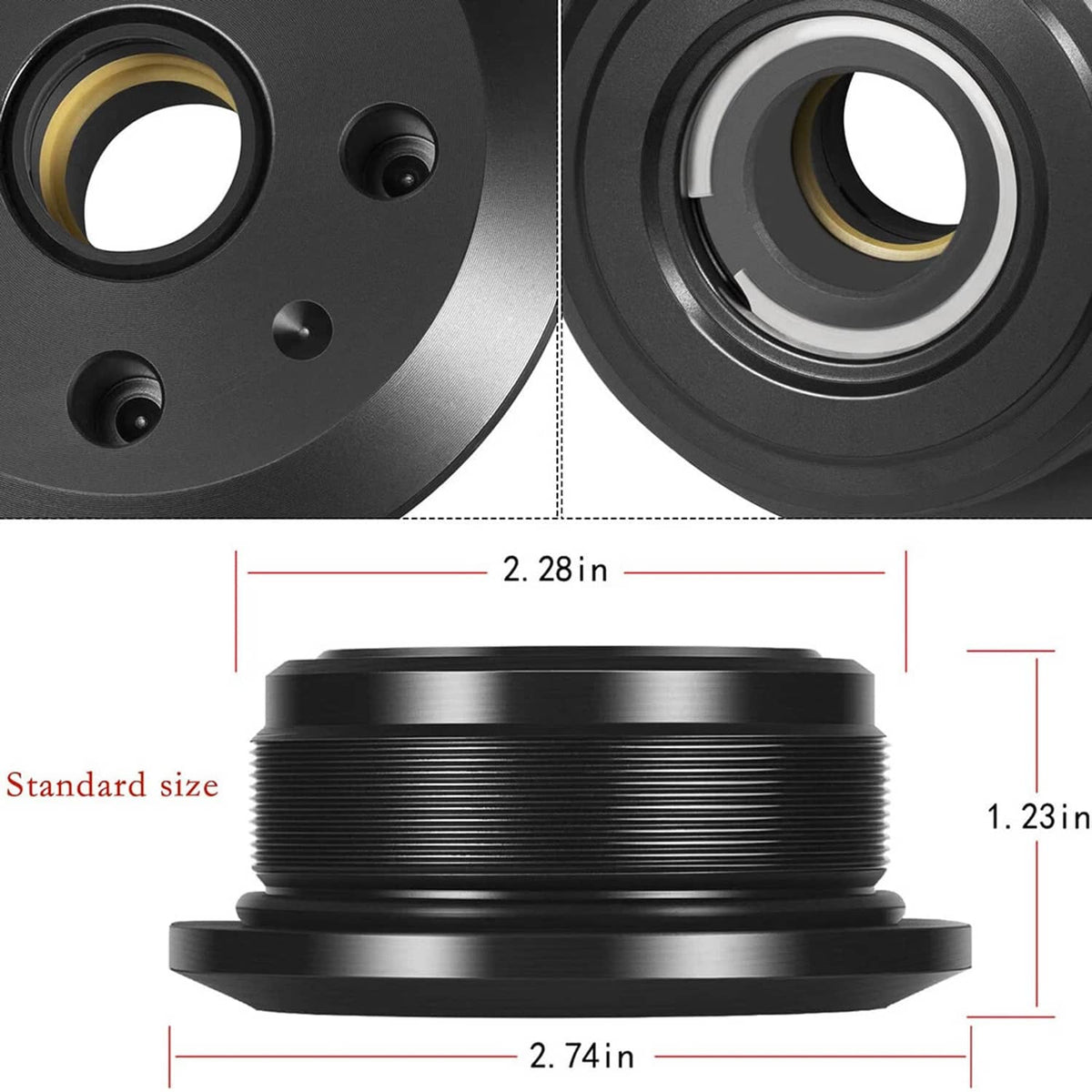 Solid Spare 2Pcs Verado Trim Cap For Mercury/Mariner Outboard 6-Cyl 225HP 250HP 275HP 300HP