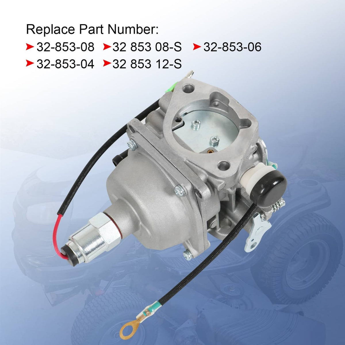 Solidspare Carburetor for Kohler Courage 22 23 24 25 26 27 HP SV735 SV720 SV725 SV710 SV...