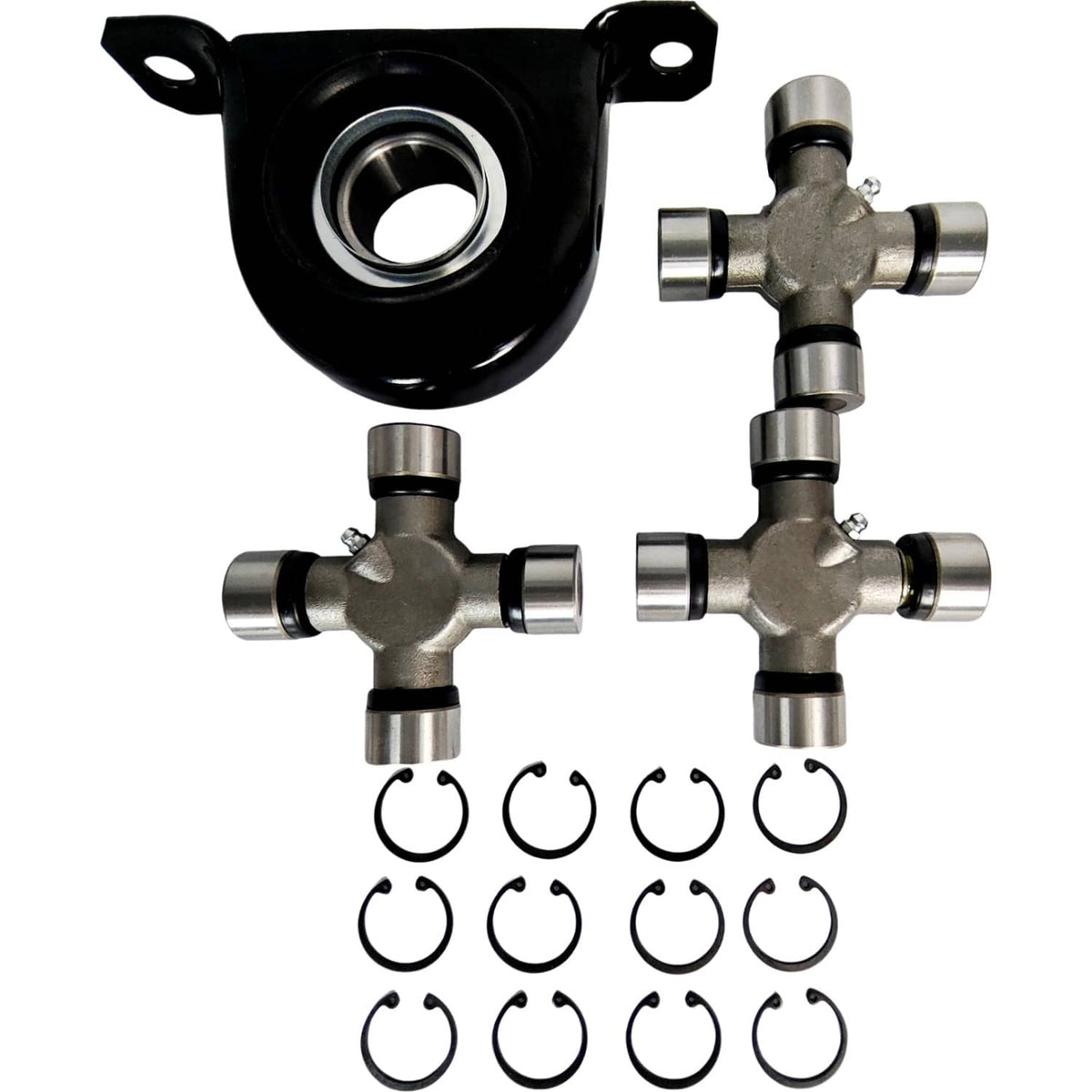 Solid Spare For Rear Driveshaft Carrier Bearing & U-Joint 1999-10 F250 F350 4WD HB210866-1X