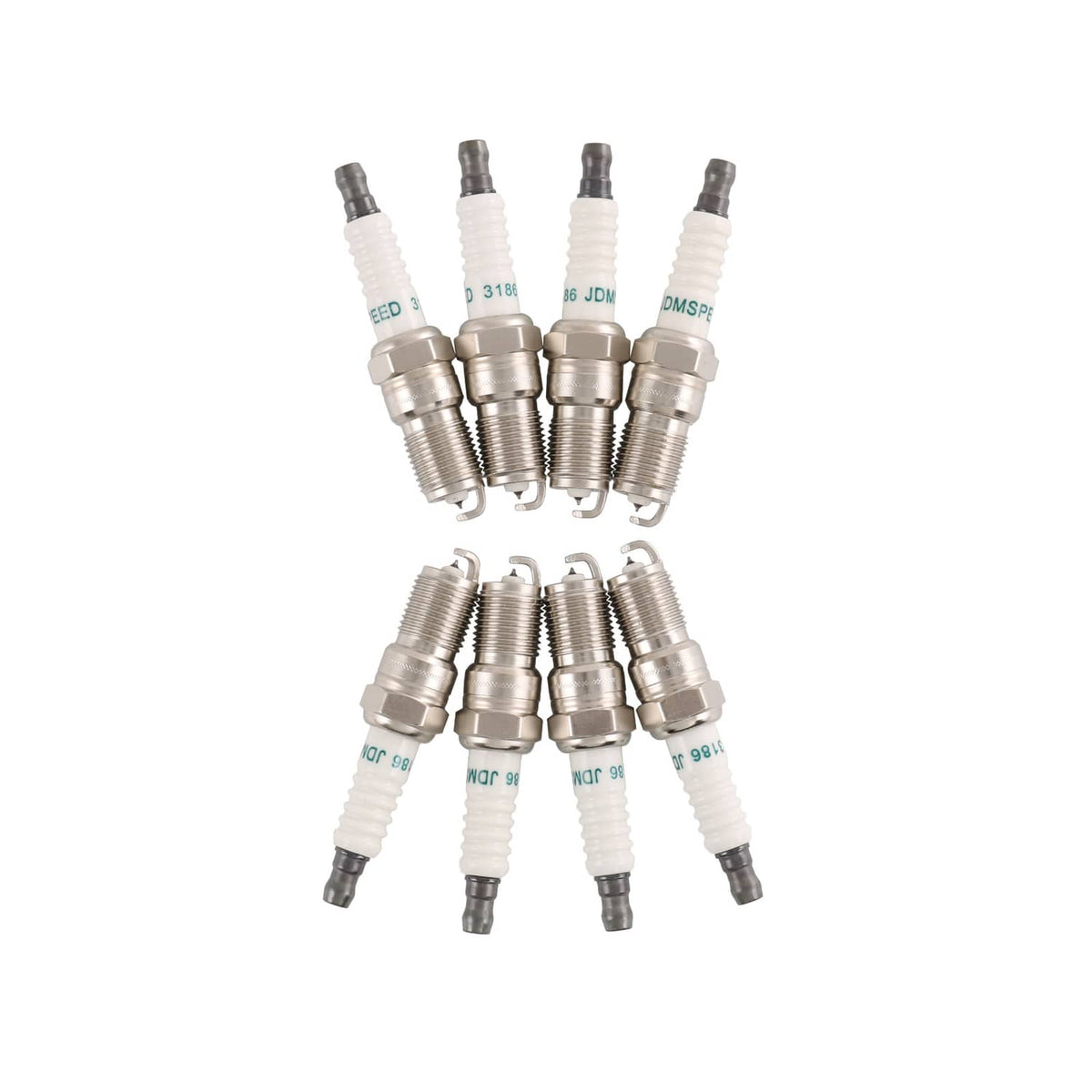 Solidspare 41-110 Iridium Spark Plugs & 48322 Spark Plug Wires For Chevy 5.3 6.0 6.2L