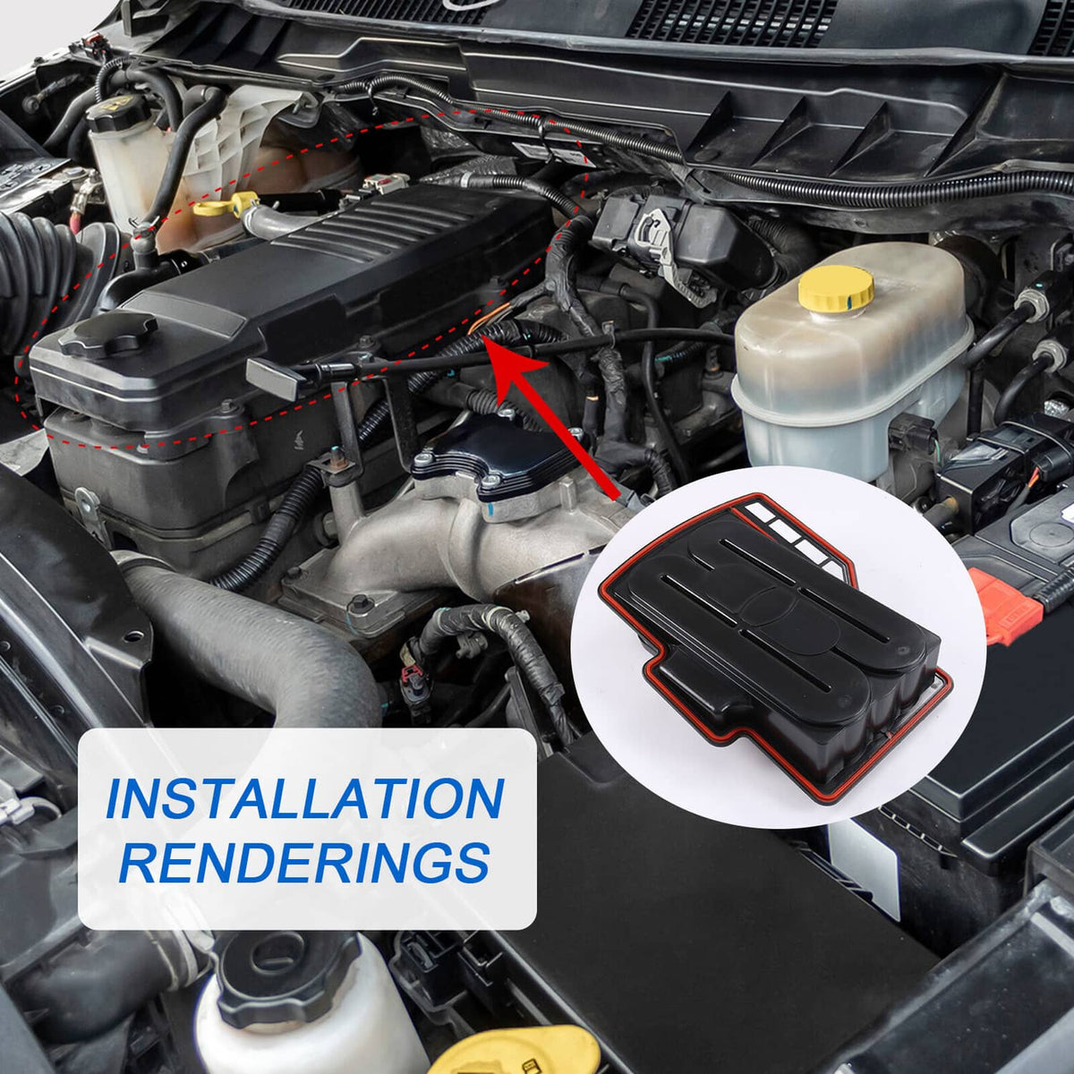 Solidspare For CV50634 Cummins ISX 904-7904 For Fleetguard Crankcase Ventilation Filter New