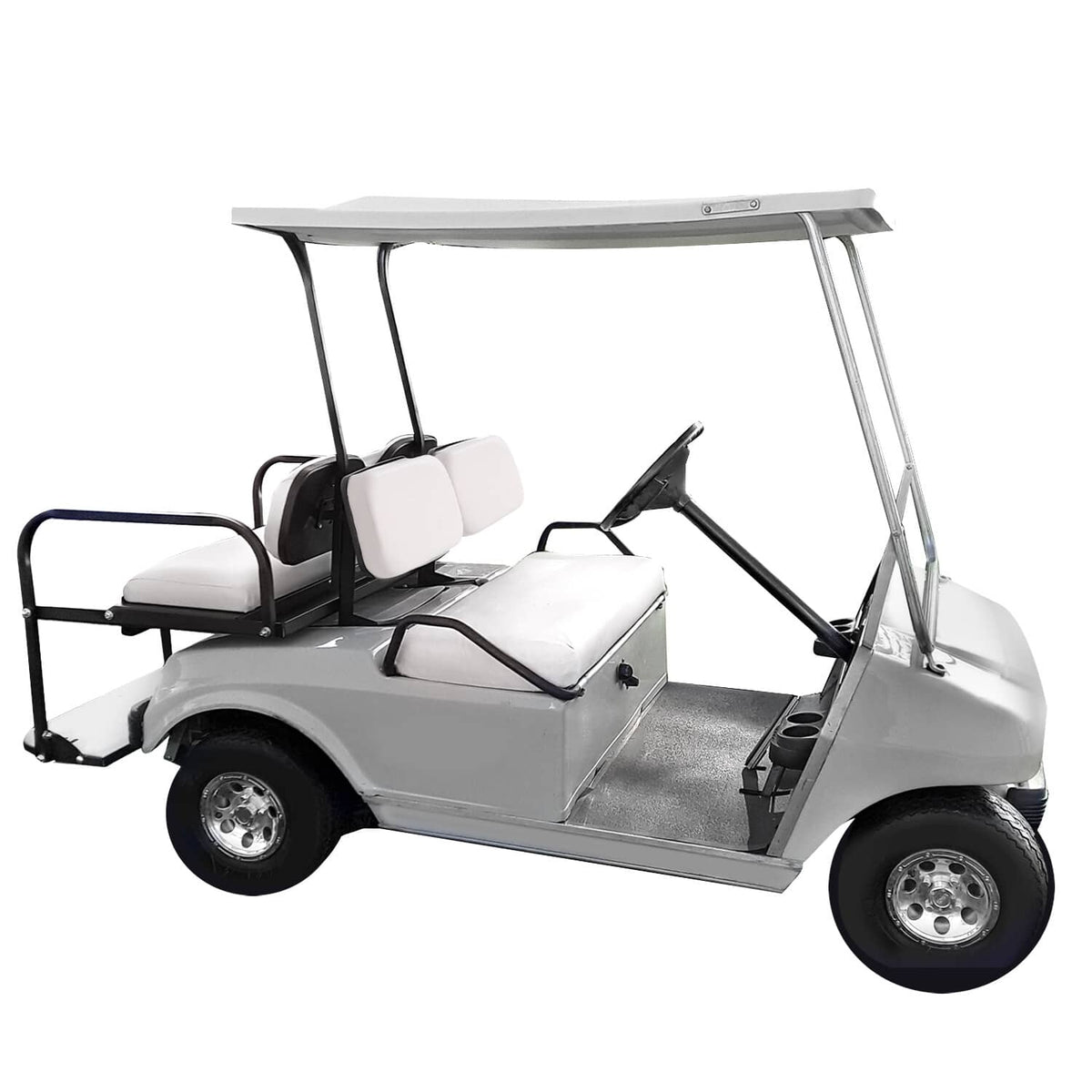 Solidspare For Club Car DS 1979 - 2000.5 Golf Cart New White Front Seat Back Cushion