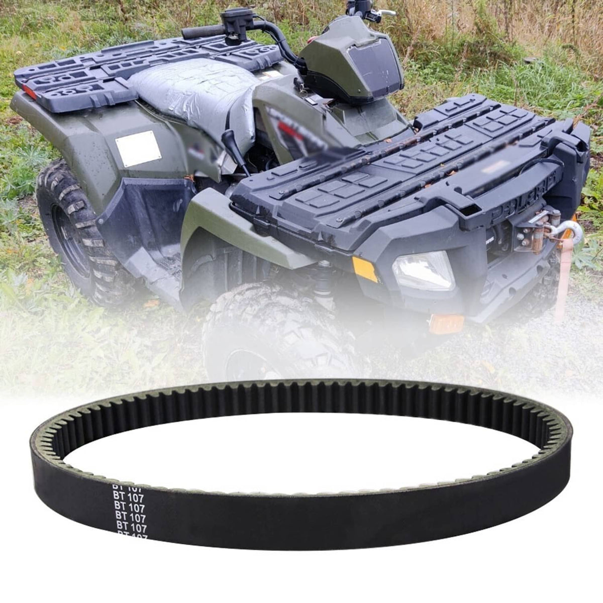 Solidspare Heavy Duty Drive Belt 3211048 For Polaris 1996-2014 Sportsman 400 500 4X4 ATV