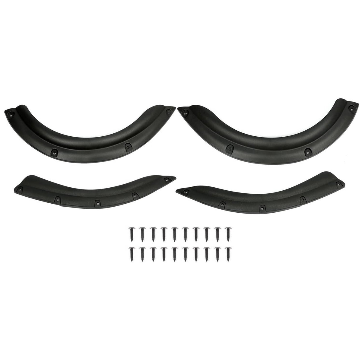 Solidspare Front & Rear Golf Cart Fender Flares W/ Screws For YAMAHA DRIVE G29 2007-2016