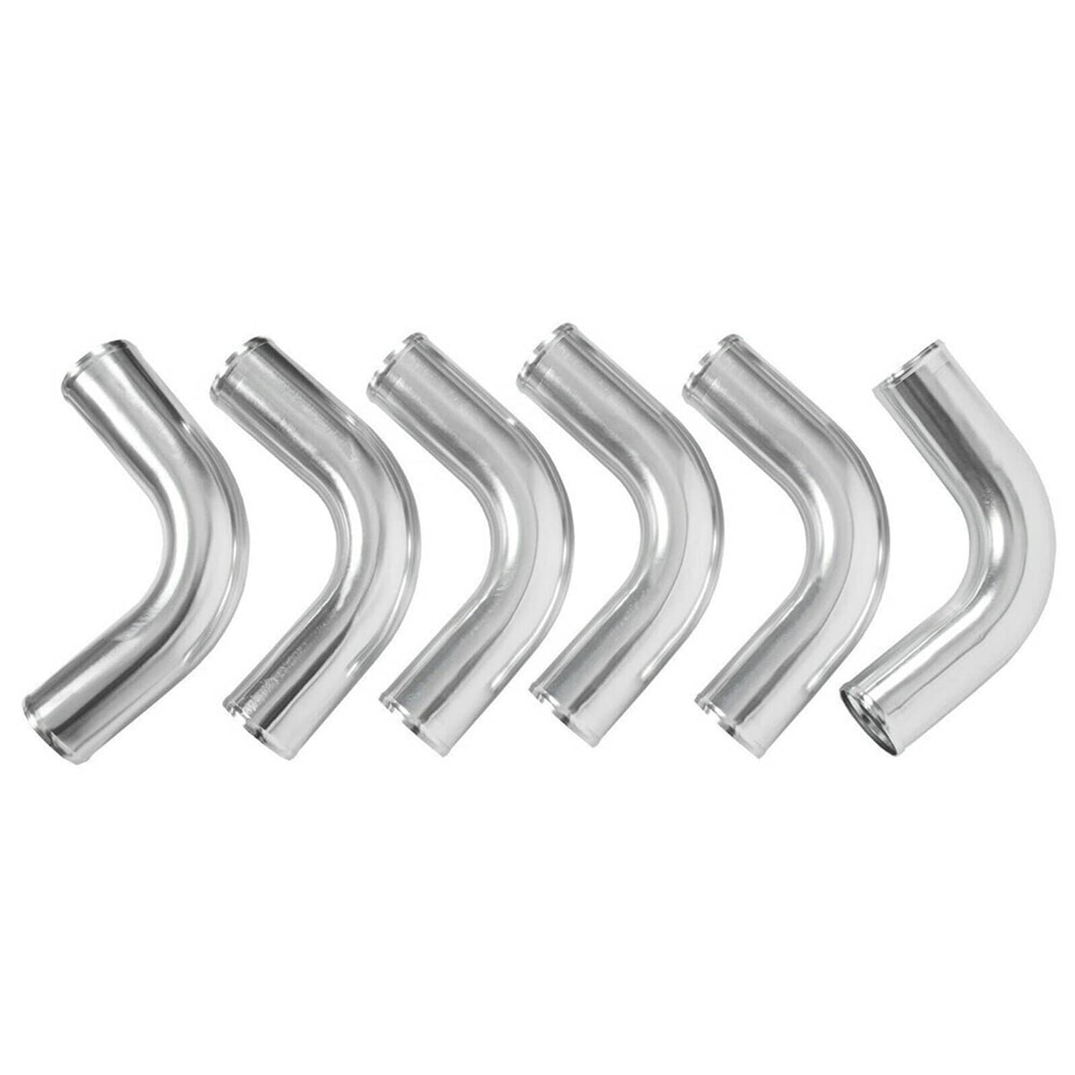 Solidspare Universal  3" inch Aluminum Intercooler Turbo Piping Kit Hose + Silicone + Clamp