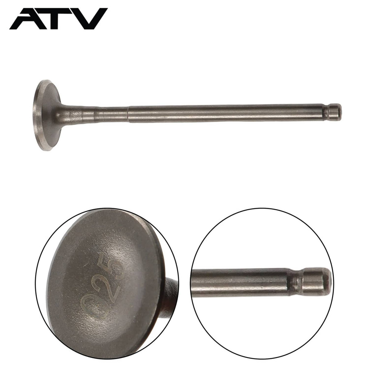 Solidspare 2X4 Cylinder Intake Exhaust Valve Kit For Honda TRX250X Fourtrax 250 1987-1992