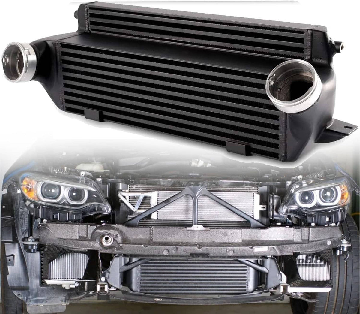 Solidspare New Front Mount Intercooler Kit For BMW E82 E88 135i 1M E90 E92 335i E89 Z4