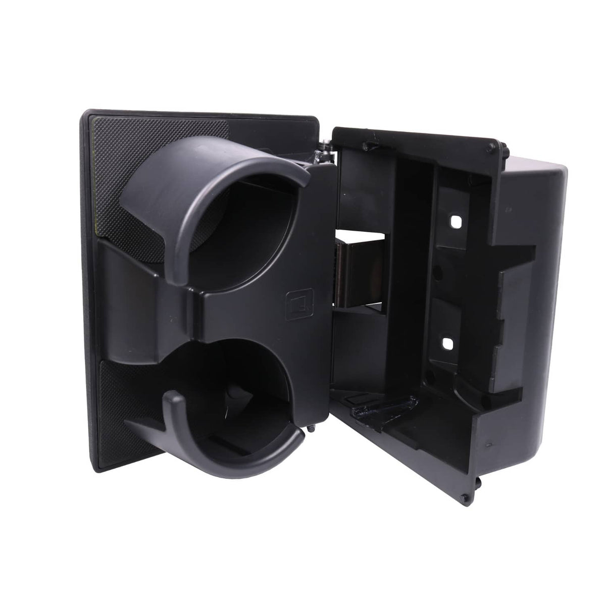 Solidspare BLACK Front Dual Cup Holder For 2008-2016 Ford F250 F350 F450 F550 8C3Z2513562AF