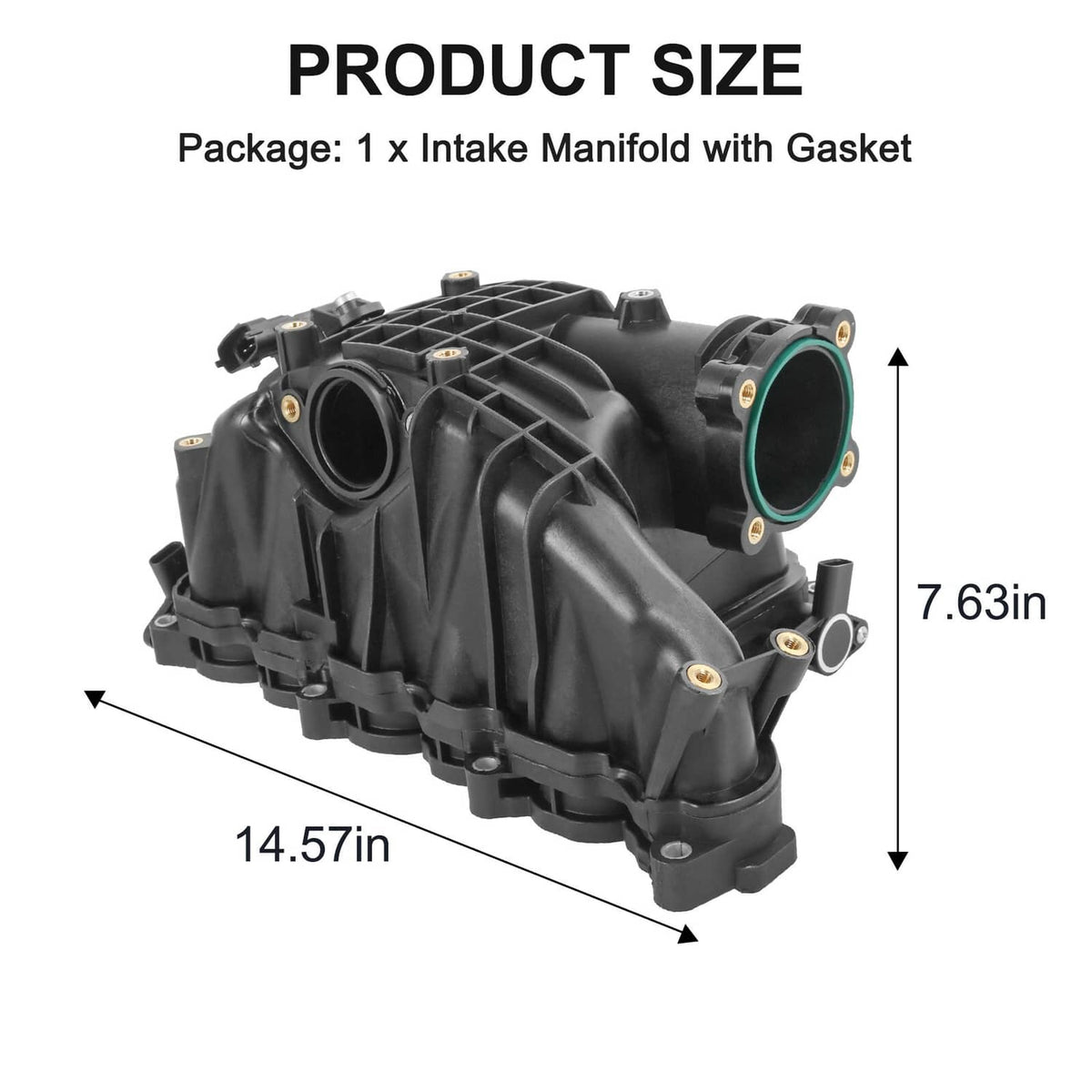 Solidspare Intake Manifold Fit 2014-2019 Jeep Grand Cherokee 14-18 RAM 1500 3.0L