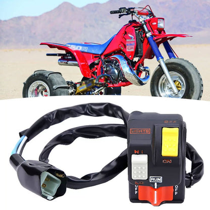 Solidspare L/H Switch Assembly ATC250R For 1985-1986 Honda ATC250R Light/Kill/Start New