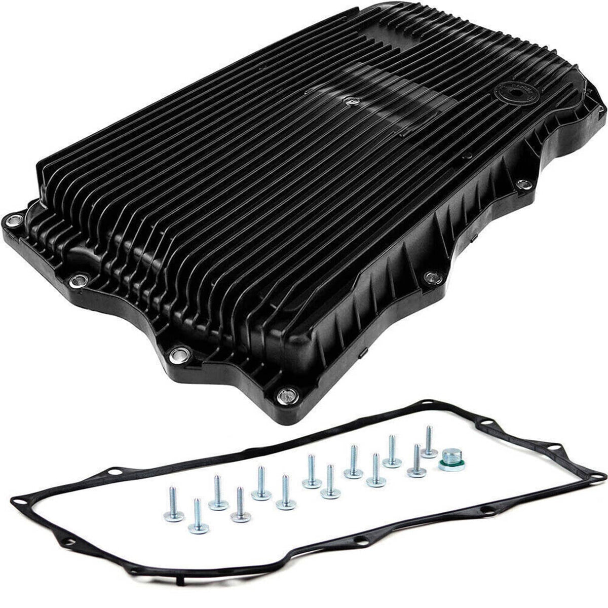 Solidspare New Automatic Transmission Oil Pan & Filter & Gasket & Bolt Kit For 8 Speed BMW