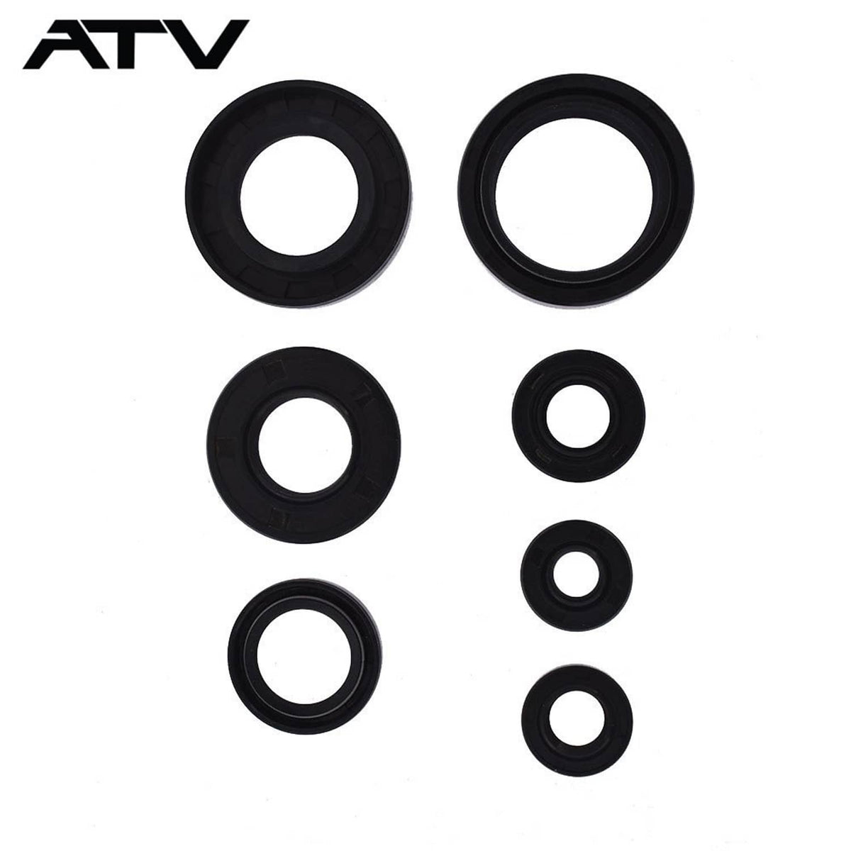 Solidspare new For Yamaha Blaster 200 YFS200 1988-06  Engine Crank 7 Piece Oil Seal Set Kit