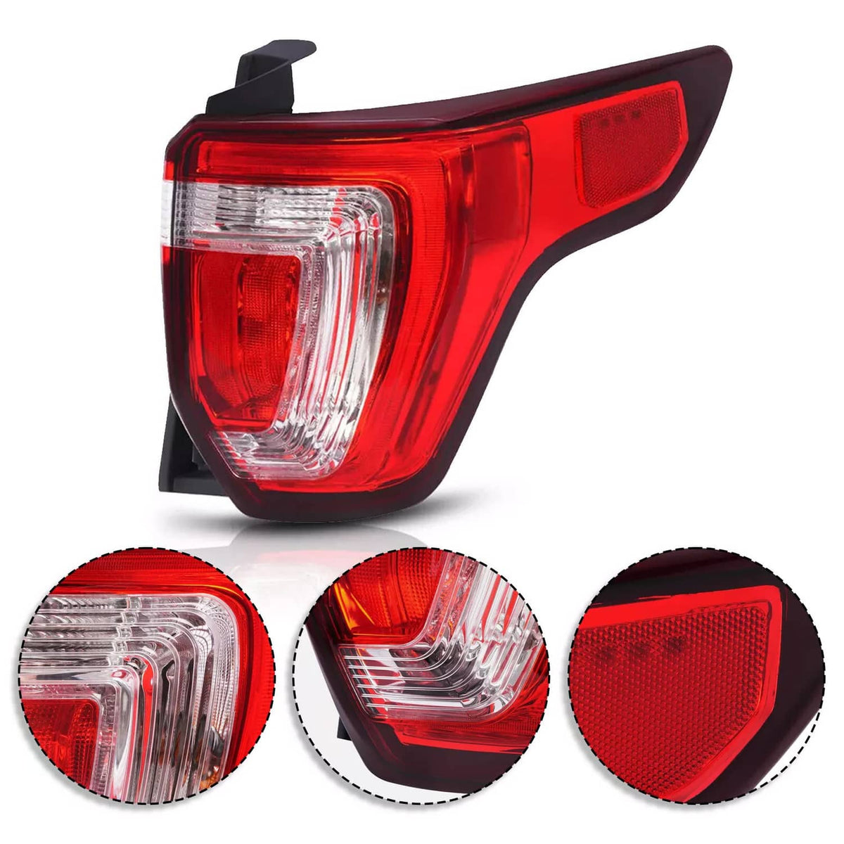 Solid Spare For Ford Explorer 2016 2017-2019 LED Tail Light Brake Lamp Passenger Right Side