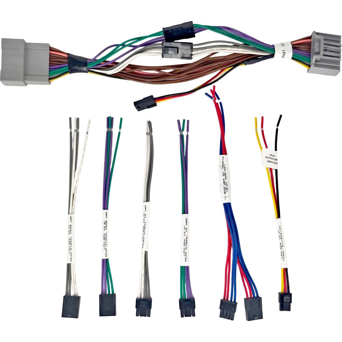 Solid Spare LPHHD04 Audio Integration T-Harness Fit Honda 2018-2020 Fit, 2018-2022 Insight