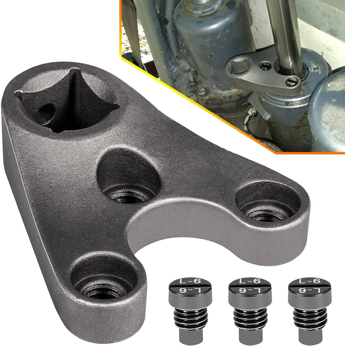 Solidspare Outboard Trim/Tilt Pin Wrench MT0009-35mm x 6mm for Showa Yamaha Suzuki Honda