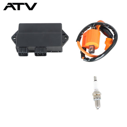 Solidspare For Yamaha Warrior 350 YFM350X 1997-2001 Ignition Coil CDI Spark Plug