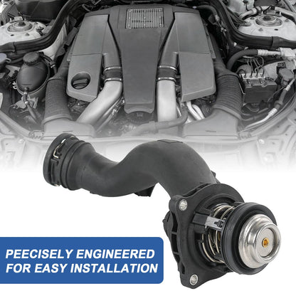 Solidspare Engine Coolant Thermostat Housing Fit Mercedes CLS550 GL450 CL550 2782000815