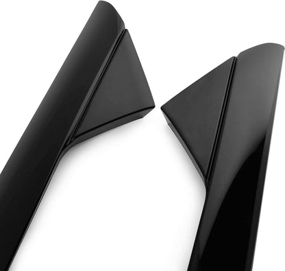 Solidspare Windshield Outer Trim Pillar Molding RH+LH Side Fit For 2011-2019 Ford Explorer