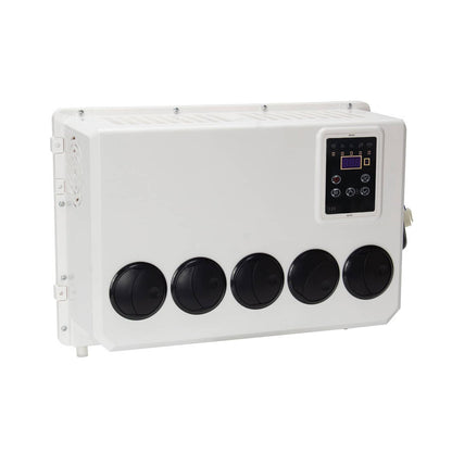 Solidspare 12000BTU 12V Truck Cab Air Conditioner Split AC for Semi Trucks Bus RV Caravan